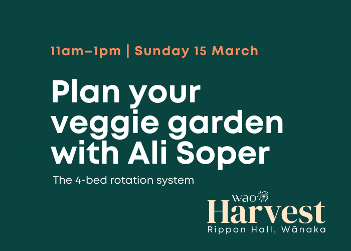 Plan your veggie garden with Ali Soper: The 4-Bed Rotation System