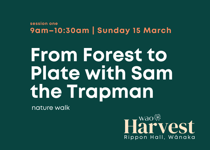 Guided Nature Walk: From Forest to Plate, with Sam the Trapman