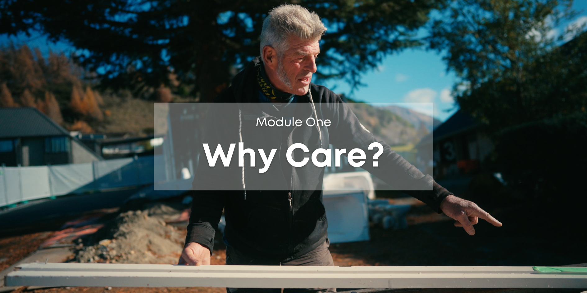 Coming Soon - Module One: Why Care?