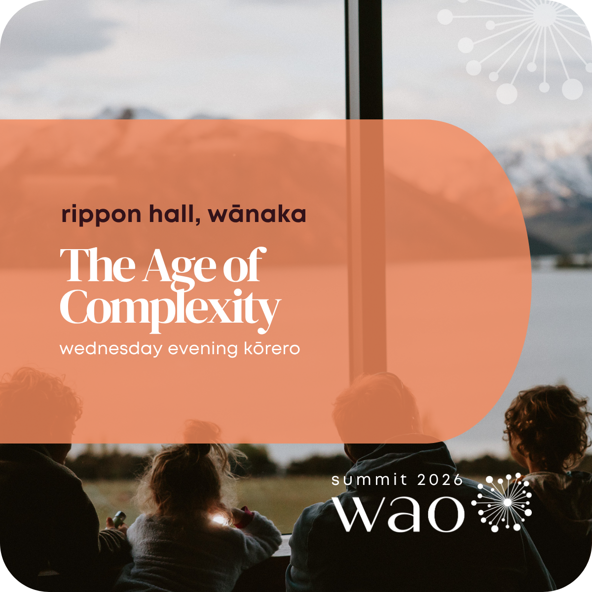 Evening Kōrero: The Age of Complexity