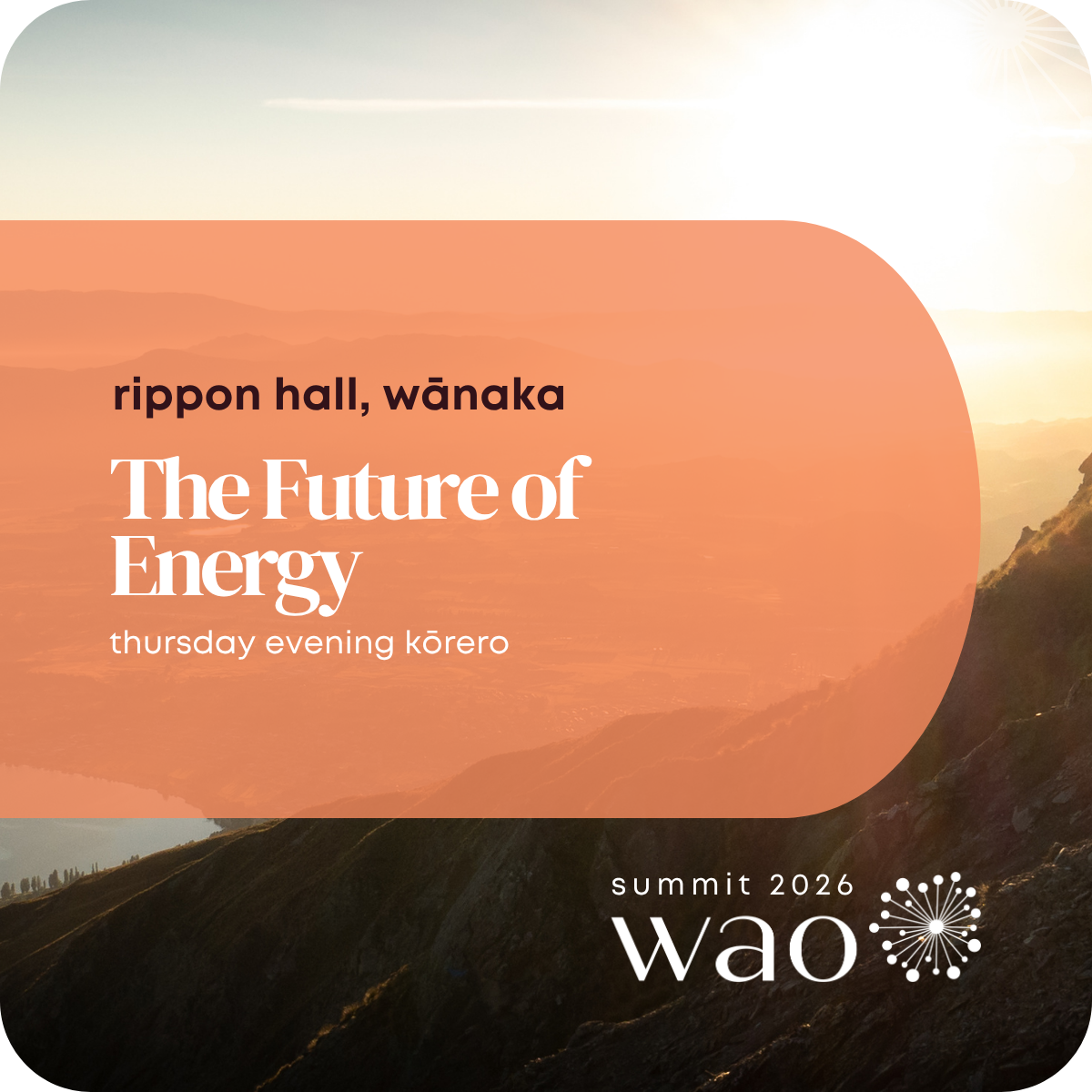 Evening Kōrero: The Future of Energy