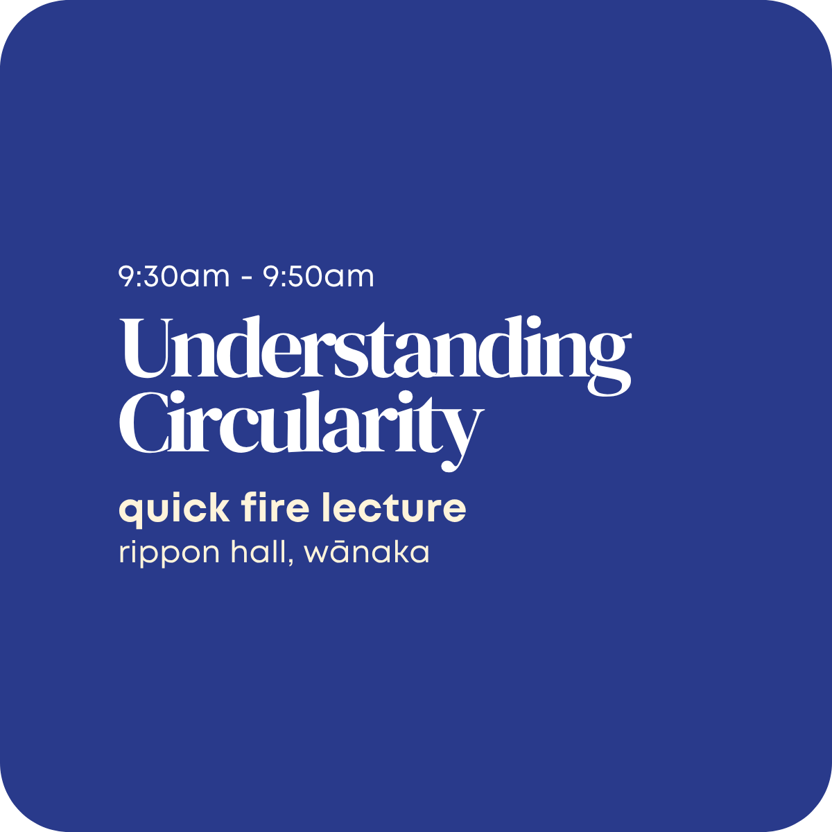 Understanding Circularity