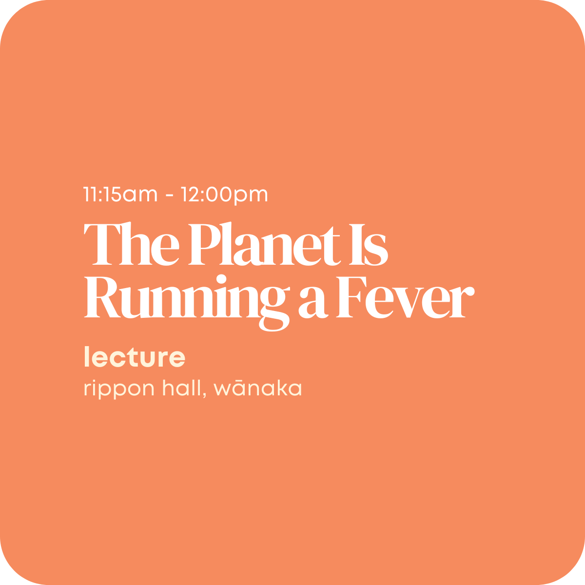 The Planet Is Running a Fever: Climate, Health and the Future of Human Survival