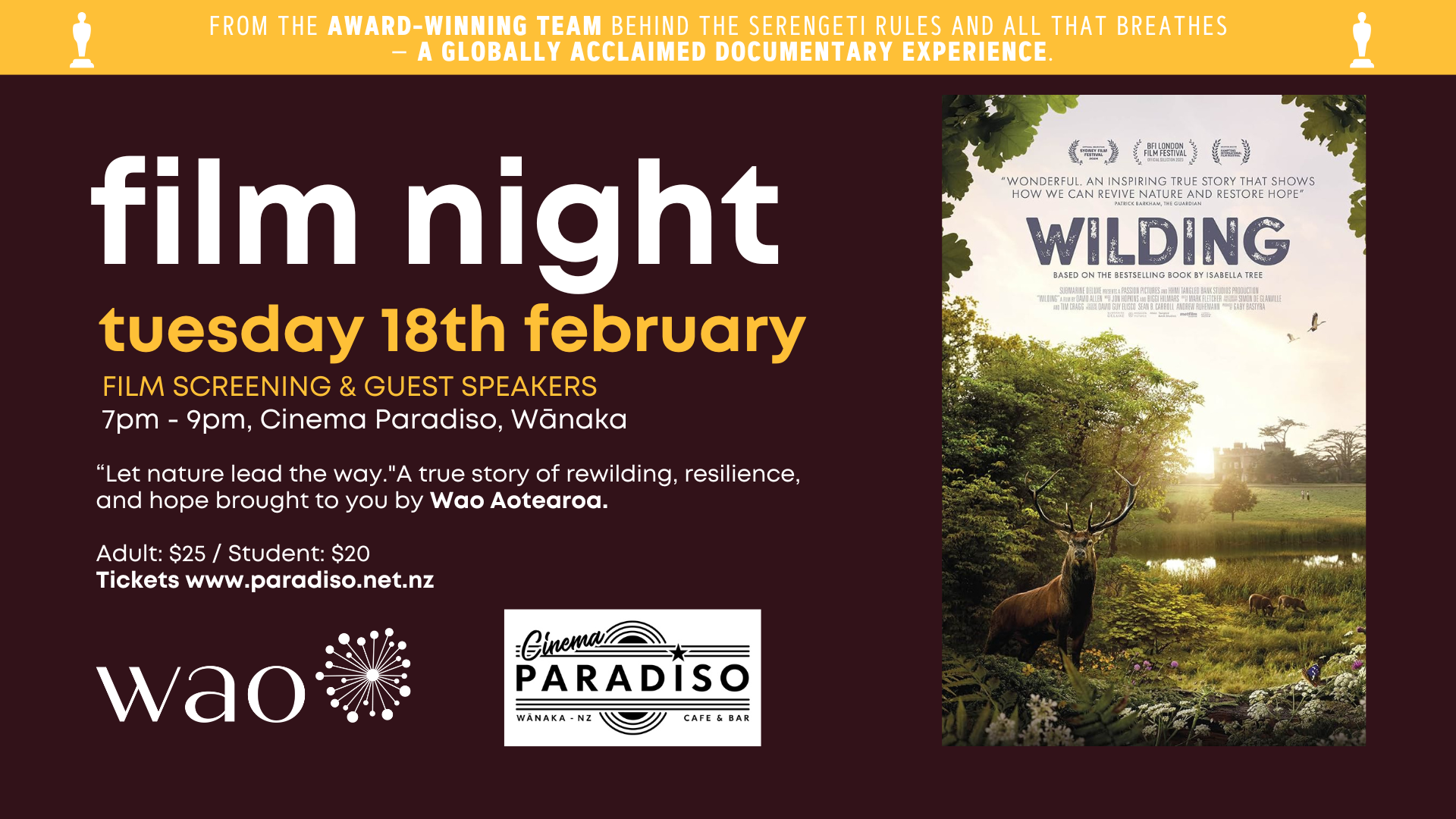 Wao Film Night Wilding Wao wao-film-night-wilding-wao