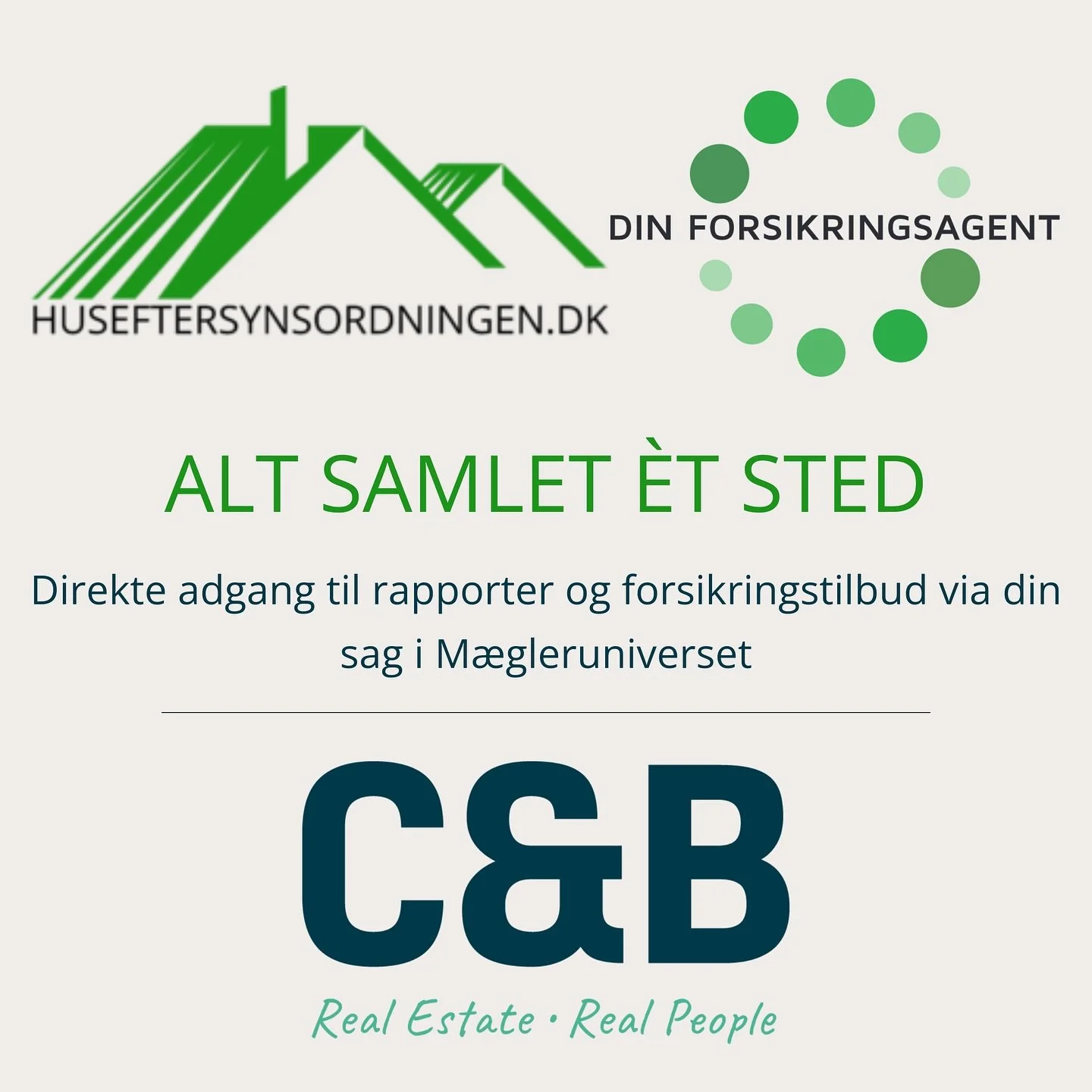 🎉 𝗗𝗶𝗻 𝗙𝗼𝗿𝘀𝗶𝗸𝗿𝗶𝗻𝗴𝘀𝗮𝗴𝗲𝗻𝘁 𝗲𝗿 𝗲𝗻 𝗱𝗲𝗹 𝗮𝗳 𝗠&aelig;𝗴𝗹𝗲𝗿𝘂𝗻𝗶𝘃𝗲𝗿𝘀𝗲𝘁!

Vi har efterh&aring;nden en del integrationer med forskellige samarbejdspartnere. 

&Eacute;n af dem er; Din Forsikringsagent ApS

Det betyder, at 