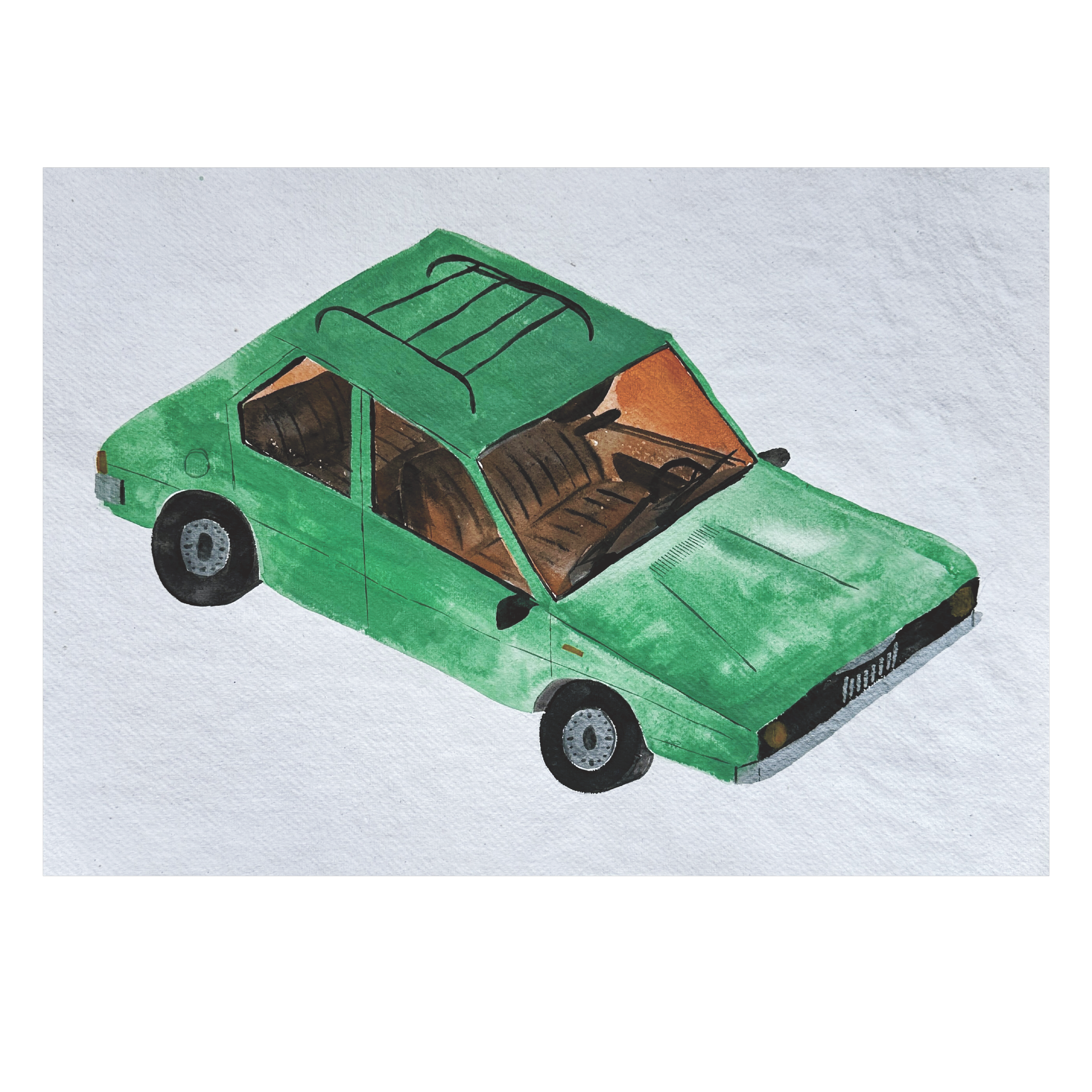 Auto verde