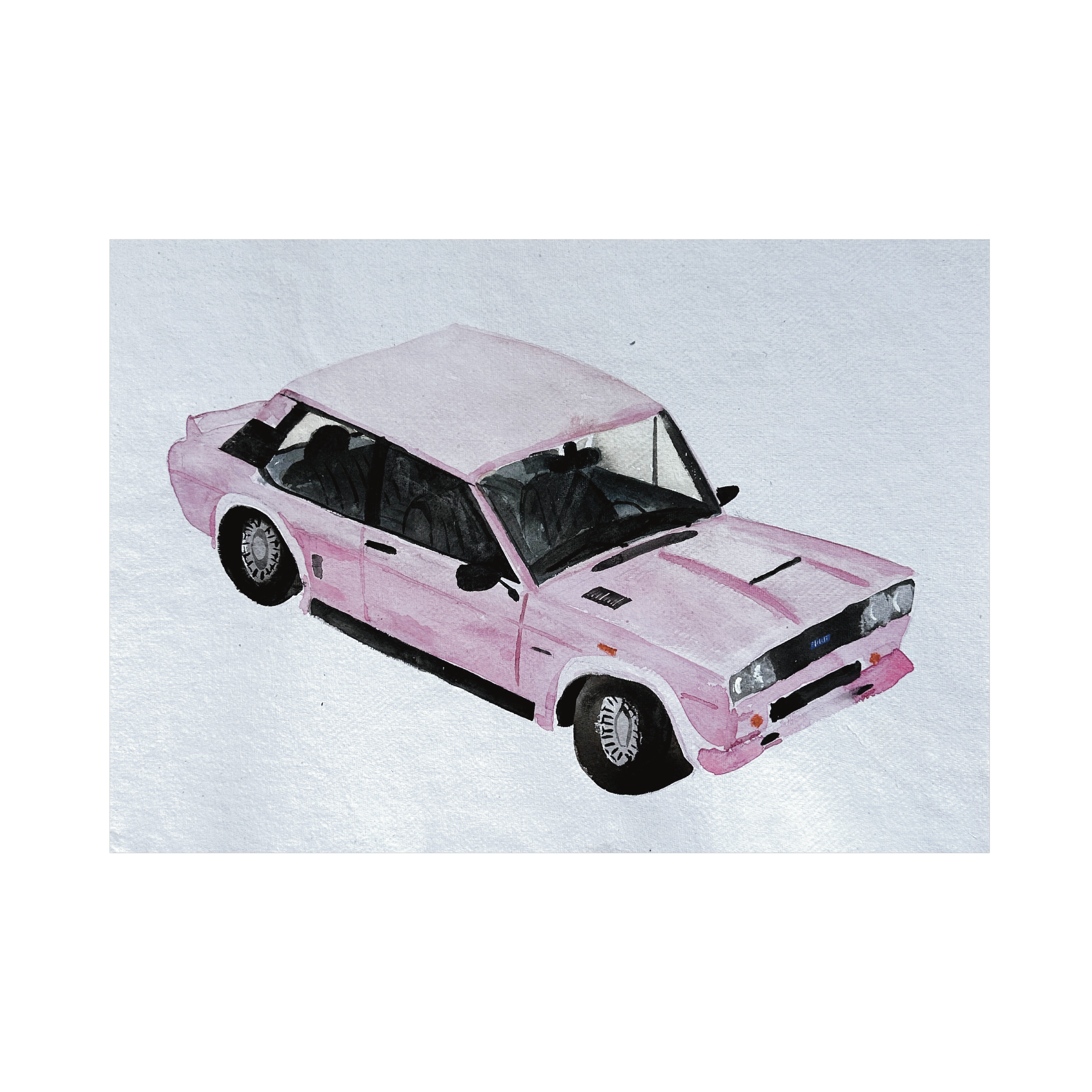 Auto rosa