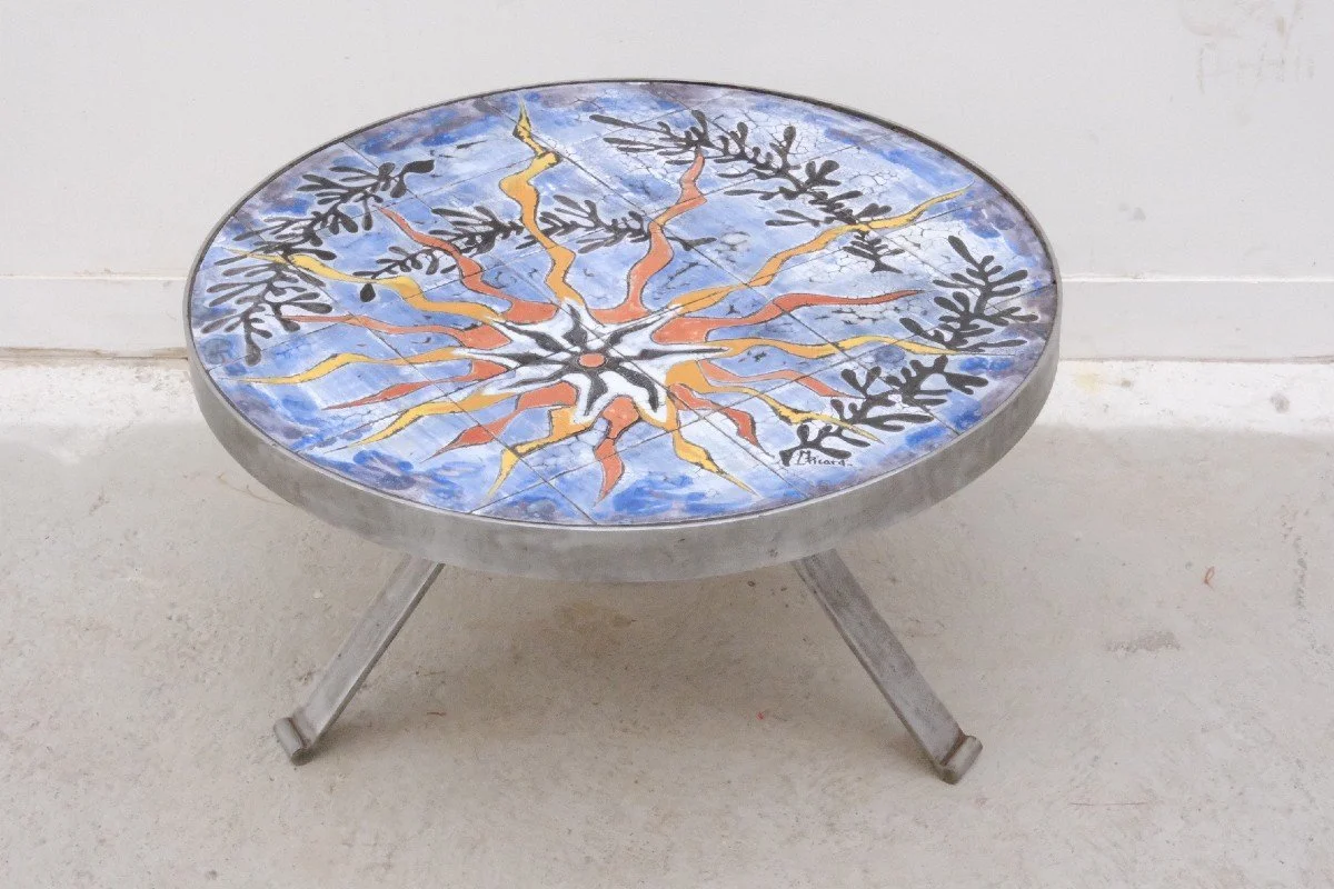 Table basse en ceramique de l’ATELIER MONSAN PICARD 1970