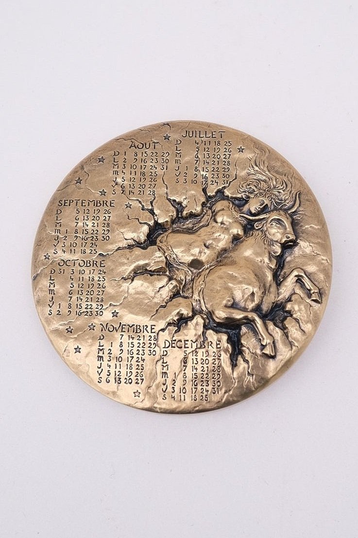 Médaille de R. MAYOT en Bronze calendrier 1993 Europe