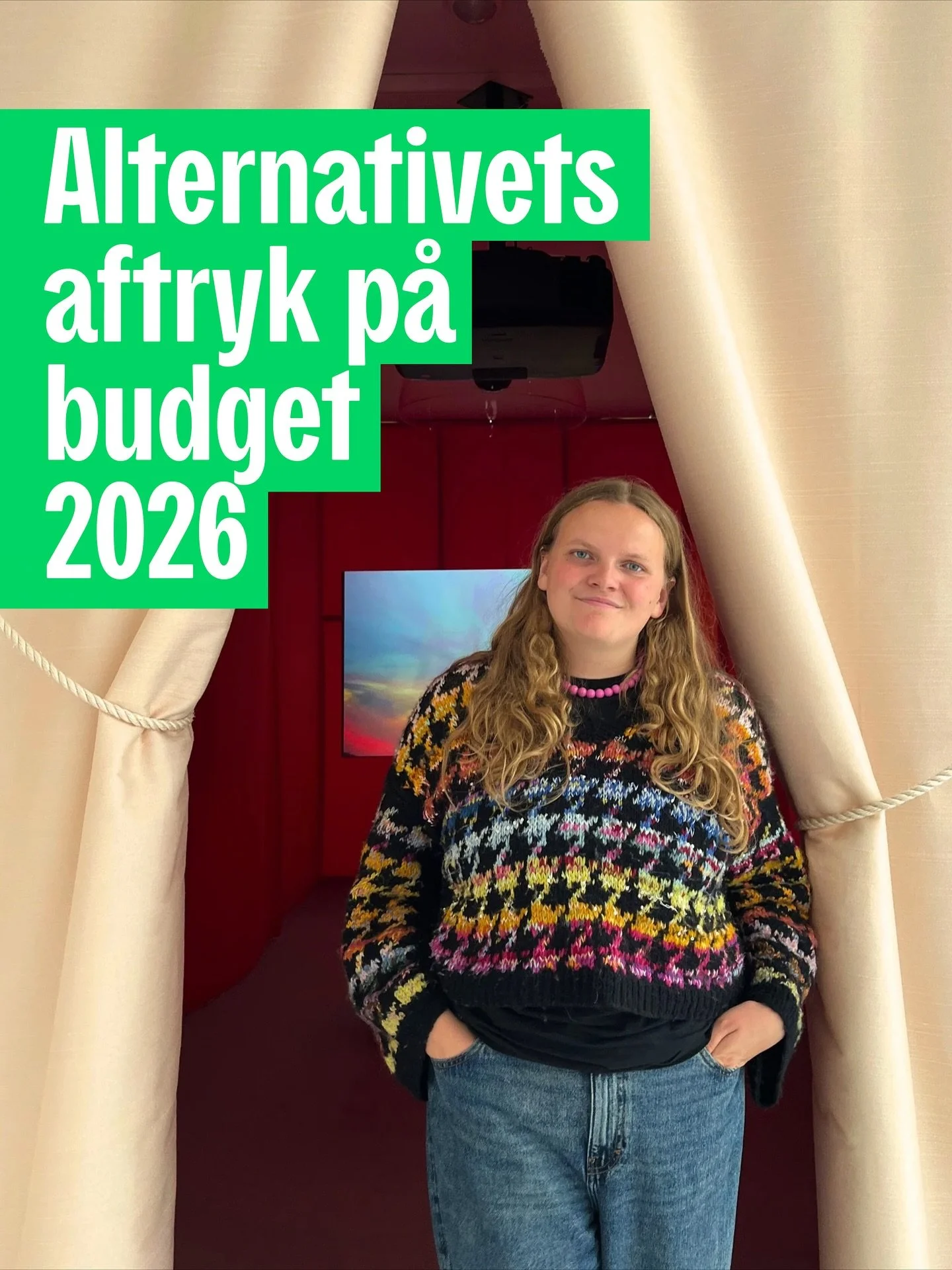 Det nye budget er landet og vi I @aarhus.alternativet er s&aelig;rligt glade for vores aftryk p&aring; Kultur, Klima og natur - selvf&oslash;lgelig &oslash;nskede vi mere, men vores mandat har gjort en tydelig forskel i prioriteringerne indenfor omr&