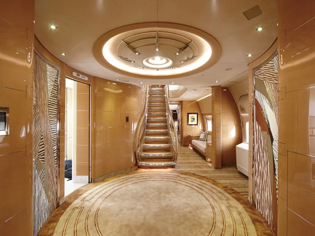 Inside the Boeing 747-8i Sky Mansion: