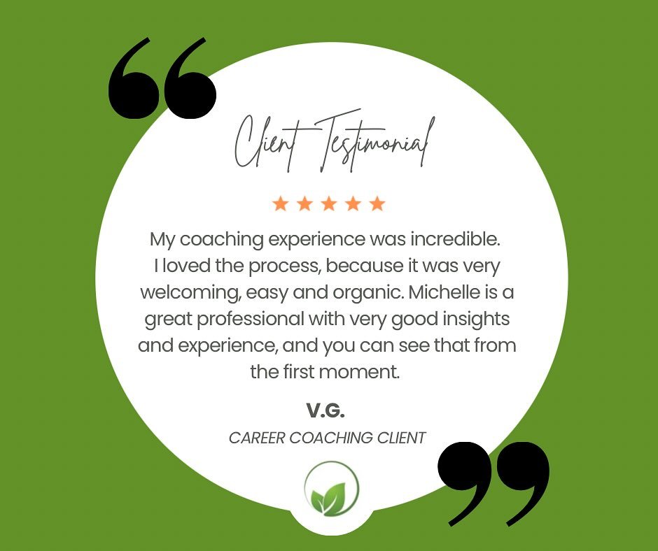 💡 The biggest struggle I help my clients with is… CLARITY 💡
Meet V.G., a bright, ambitious professional. When he reached out to me he had lost track of what he wanted from his career. He felt like he was in auto mode. He had no clear goals