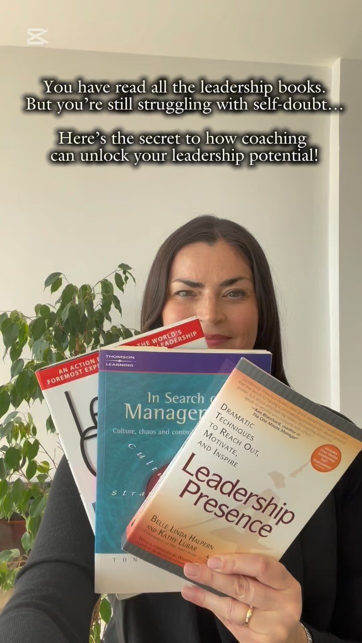 You have read all the leadership books.
You have done all the courses.
But somehow, it’s not working…
You struggle with self-doubt, imposter syndrome, ineffective communication or people management skills.
Here’s the secret to h