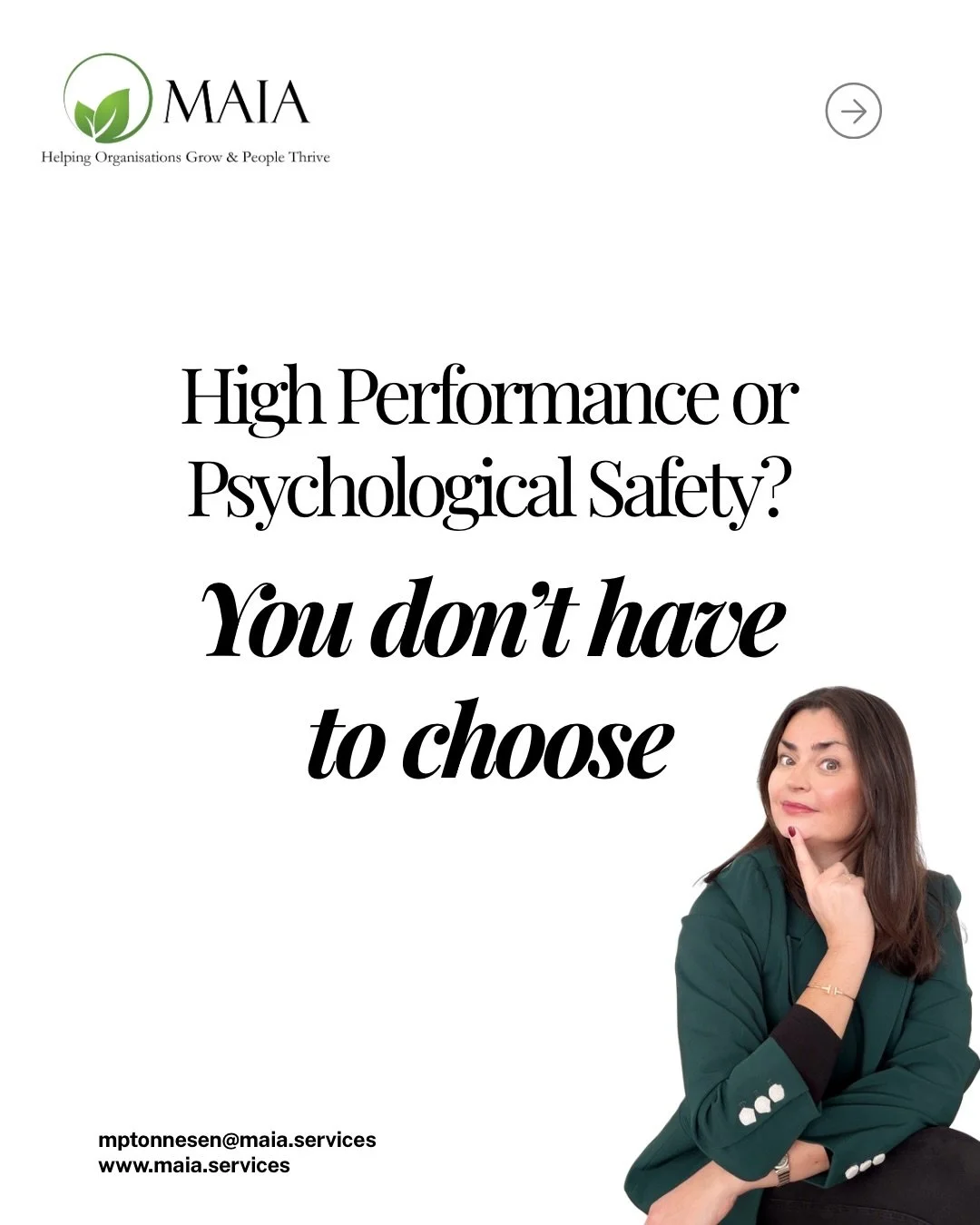 High performance without psychological safety creates pressure.
Psychological safety without performance creates stagnation.

The real skill of leadership is holding both.

💬 Which side do you see more of in your organisation today?

DM me CULTURE f