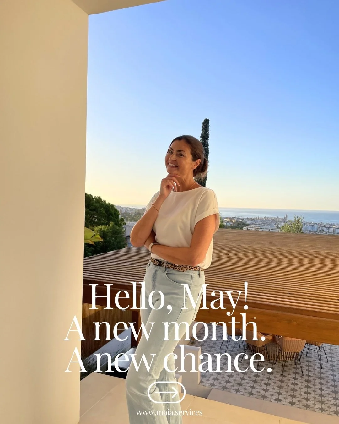 Hello, May 🌱 A new month doesn&rsquo;t require a complete reinvention.

It starts with one clear decision &mdash; and the courage to follow through.

✨ If you&rsquo;re ready to move forward with more clarity and intention, I&rsquo;d love to support 