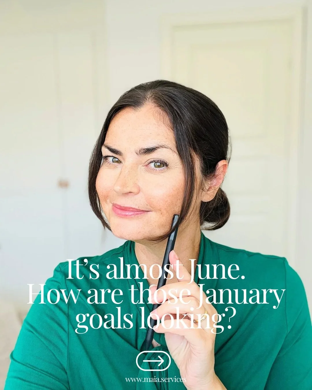 If you&rsquo;re feeling slightly uncomfortable that we&rsquo;re almost halfway through the year...
Good.

Not because you should feel guilty.
But because awareness creates opportunity.

Before you focus on everything that&rsquo;s still left to do, ta