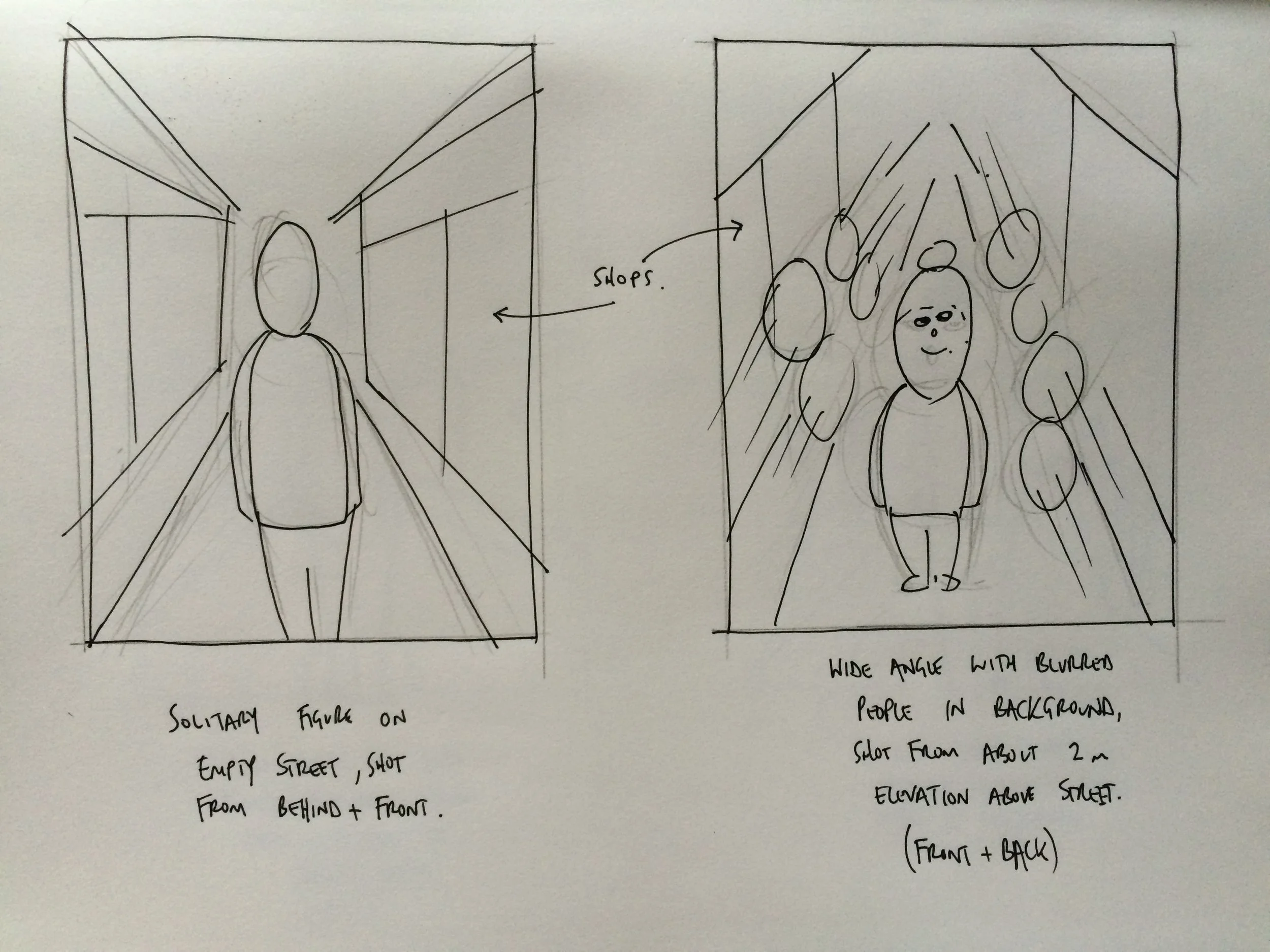 Another Iphigenia in Splott initial sketch