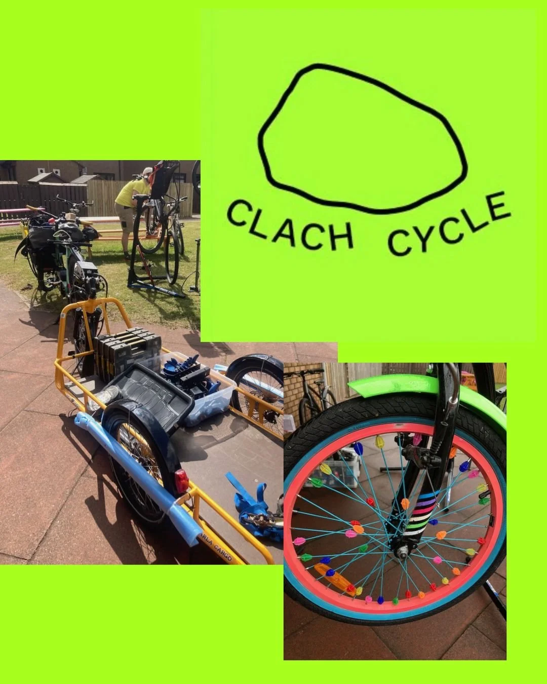 Puncture Repair sessions with Clach Cycle