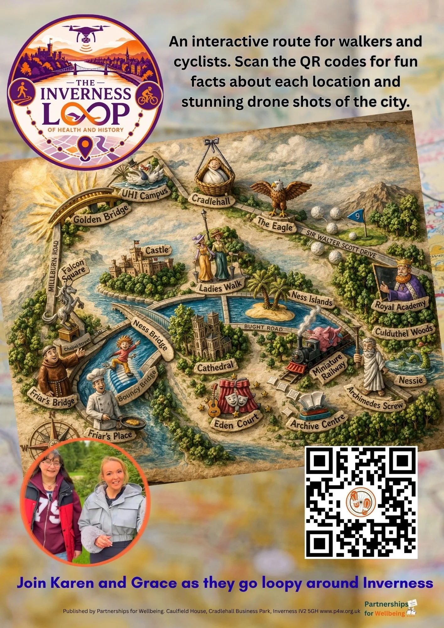 Loop of Health and History - Self guided Walking Route