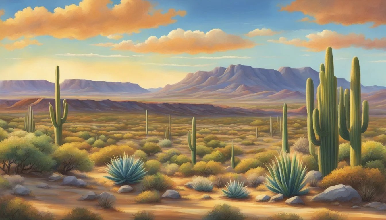 West Texas Landscapes and Food