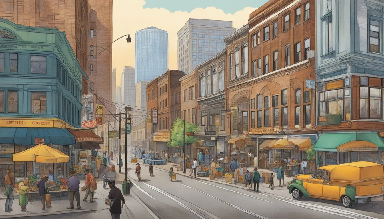 The bustling streets of Detroit are filled with the aromas of diverse cuisines, from soul food to innovative fusions, reflecting the city's rich culinary heritage