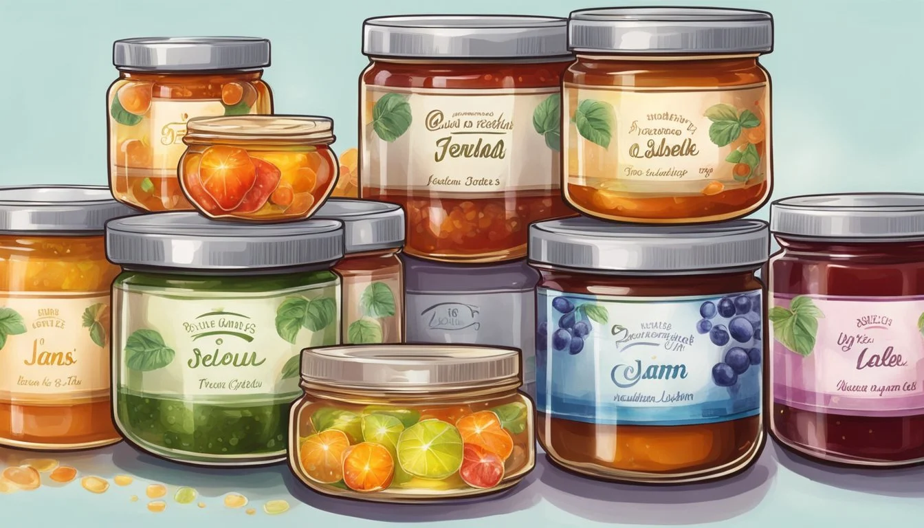 Freshly Prepared Jams and Jellies Shelf Life After Opening and Storage