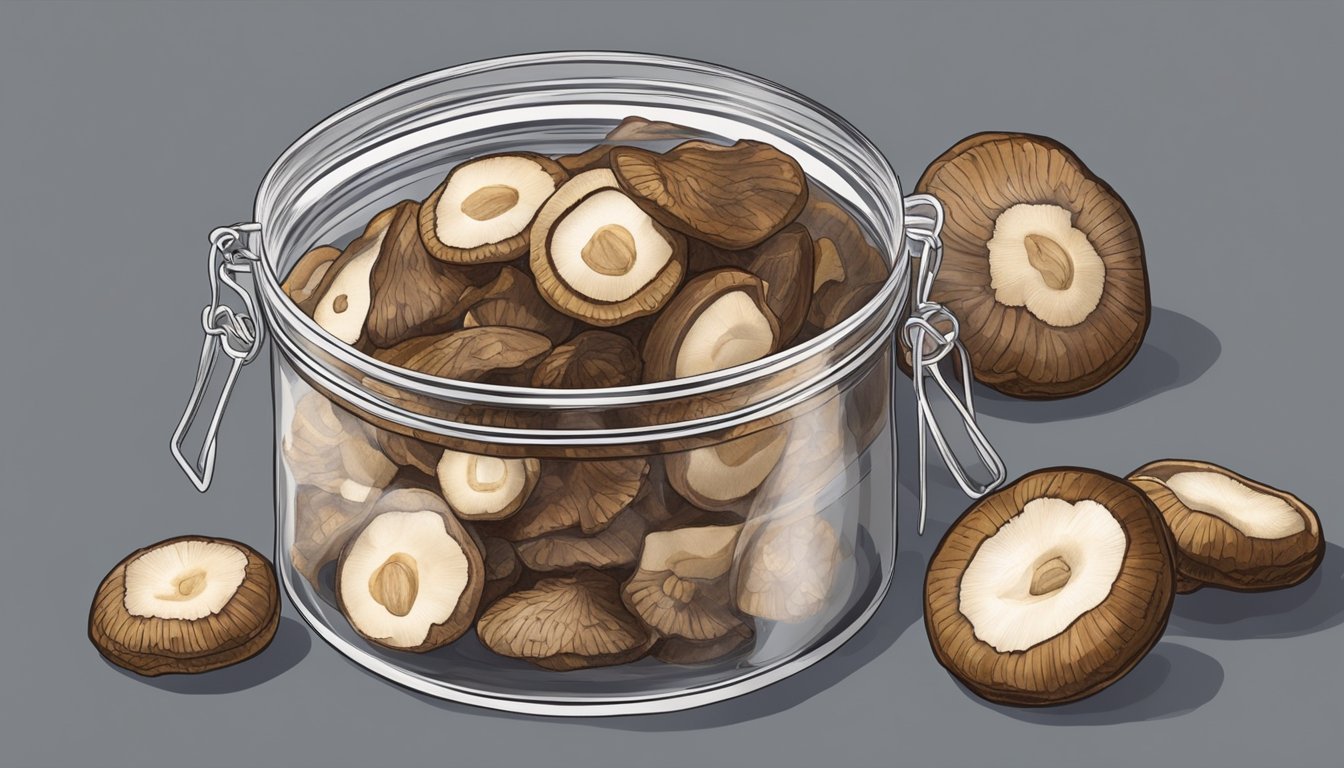 Dried Shiitake Mushrooms Shelf Life How Long Do They Last and Storage Tips