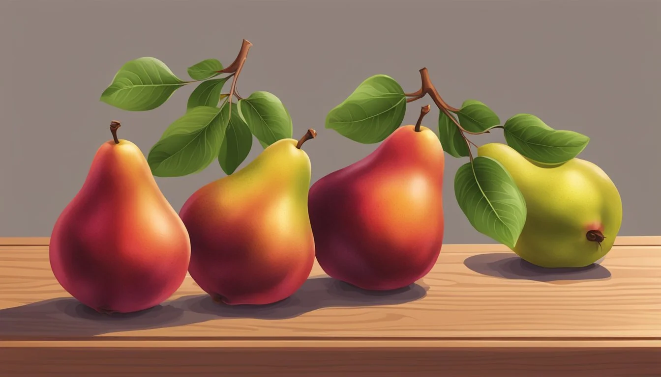 Mastering Ripeness How to Tell if Red Anjou Pears Are Ripe