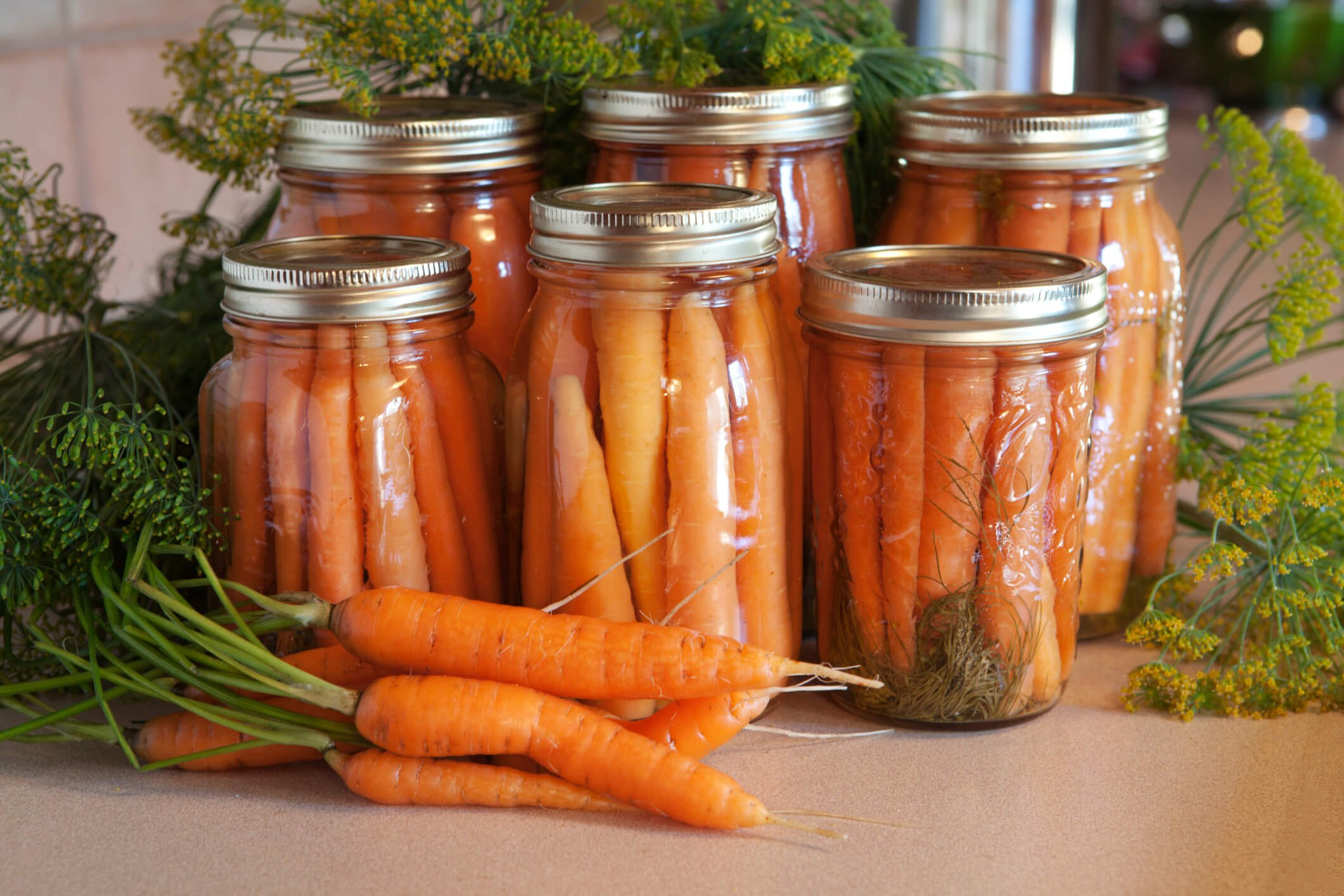 Pickling Carrots