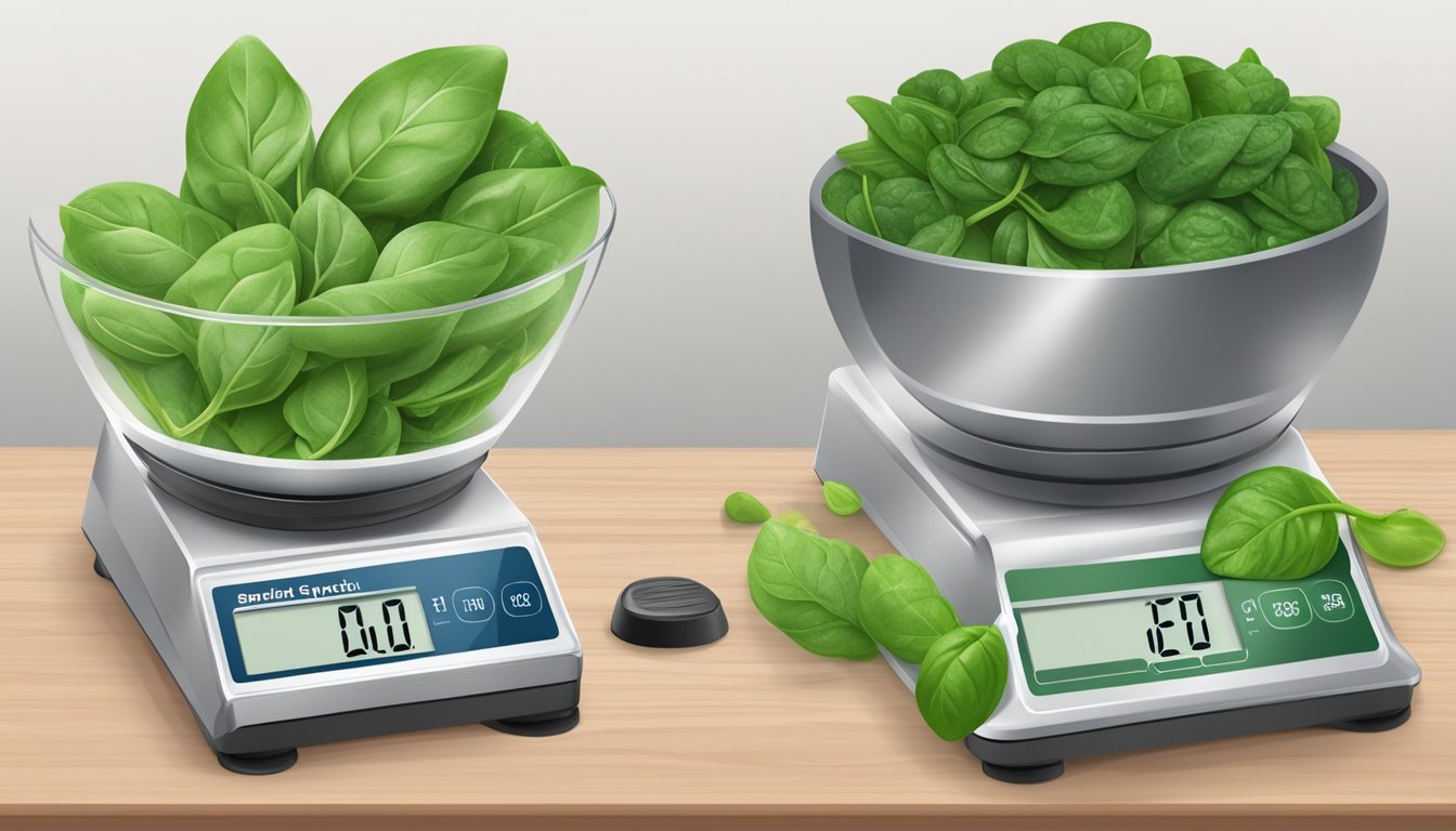 Frozen Spinach Weight vs Fresh Grams: Conversion Guide for Recipes