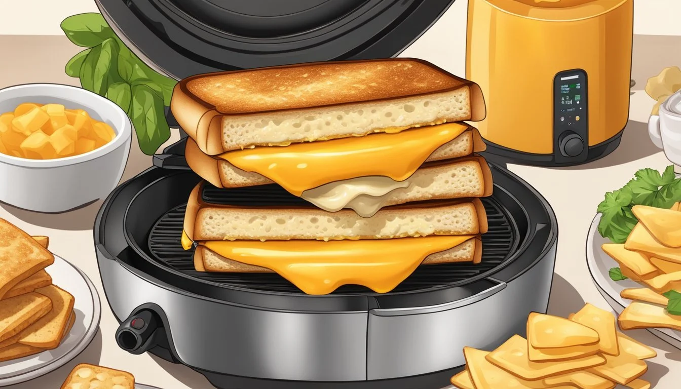 Air Fryer Grilled Cheese