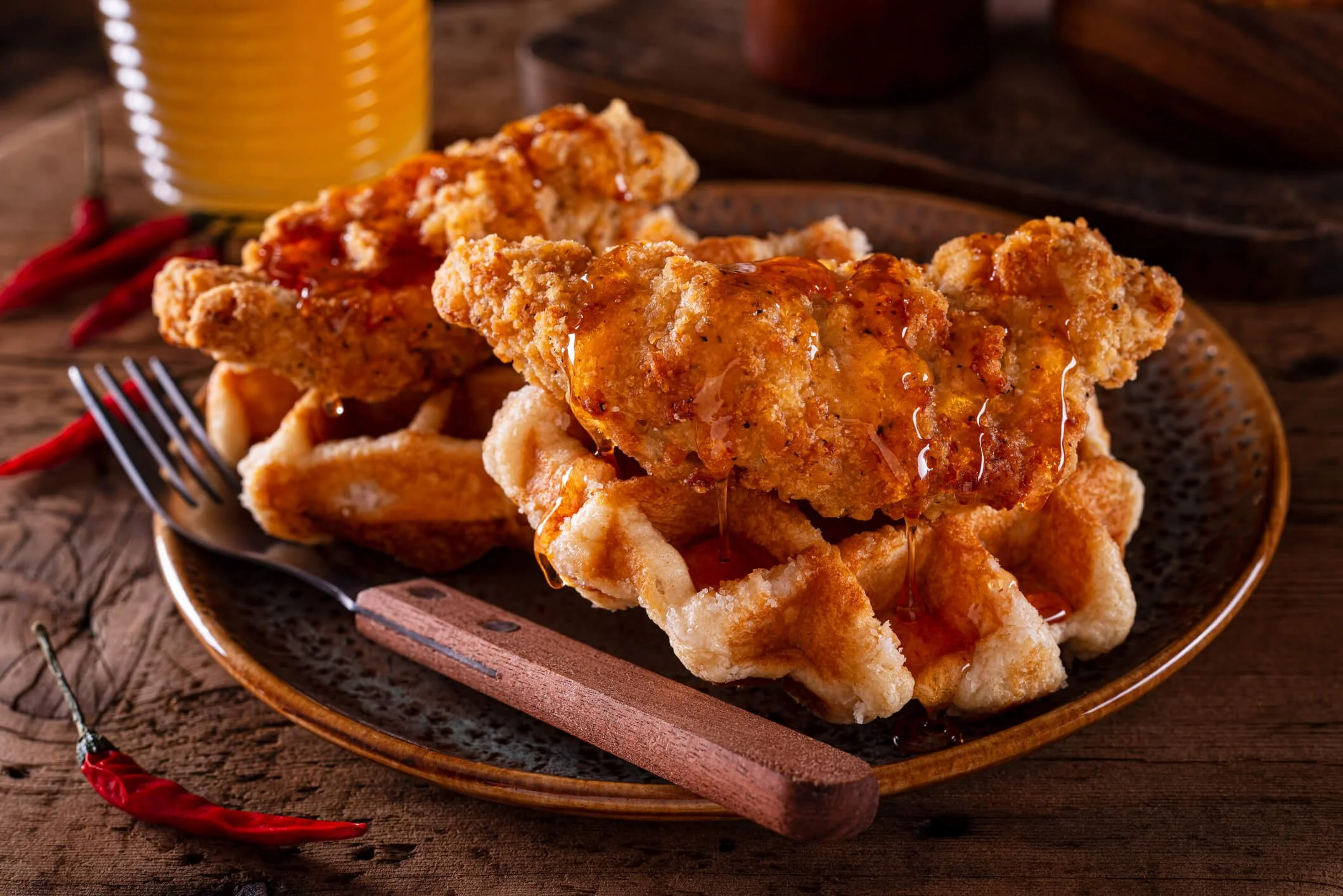 8 Places for the Freshest Chicken & Waffles in San Antonio Comfort