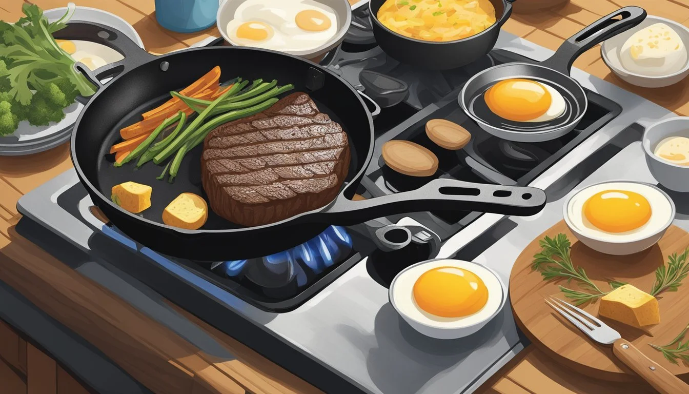 Cast Iron vs. NonStick Pans Choosing the Best Cookware for Your Kitchen