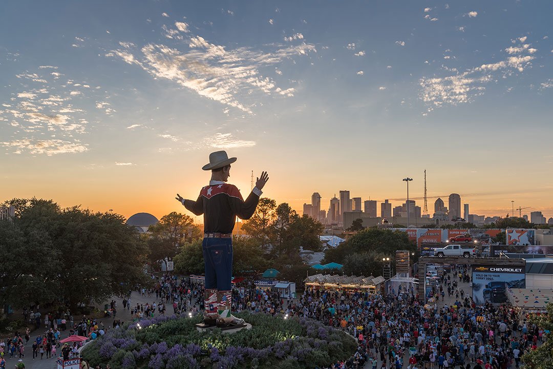 State Fair Of Texas at Sunset