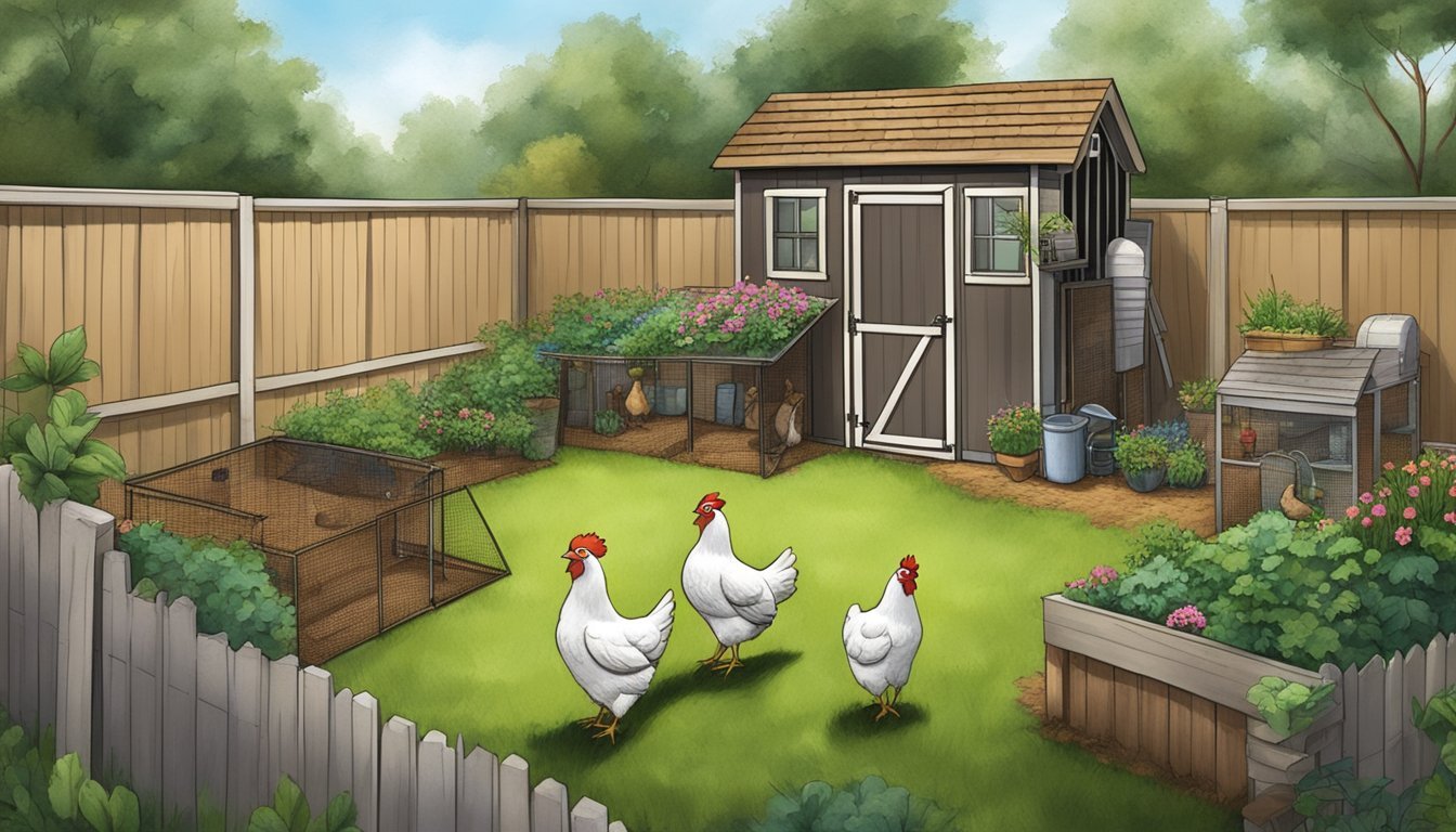 Keeping Backyard Chickens in Houston, TX