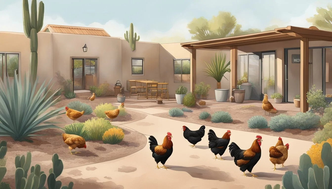 Keeping Backyard Chickens in Mesa, AZ