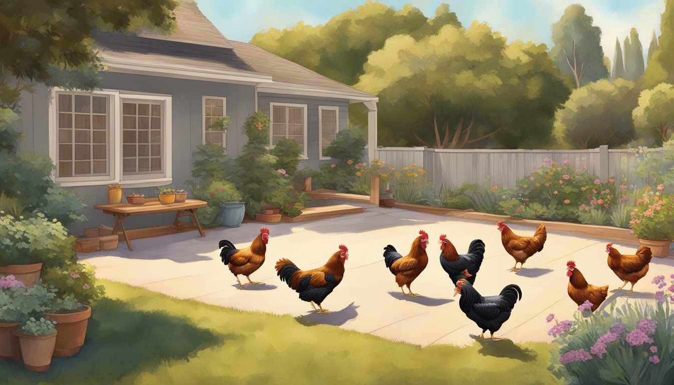 Keeping Backyard Chickens in Garden Grove, CA