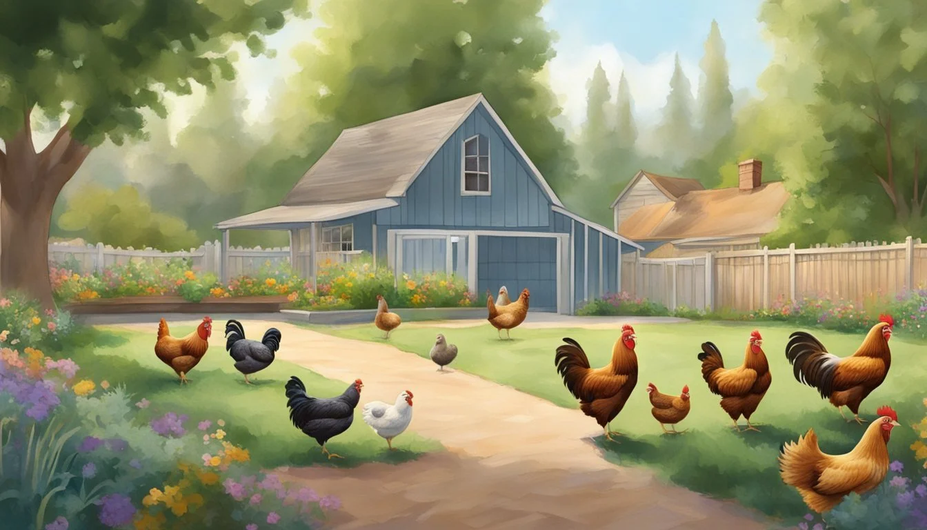 Keeping Backyard Chickens in Visalia, CA