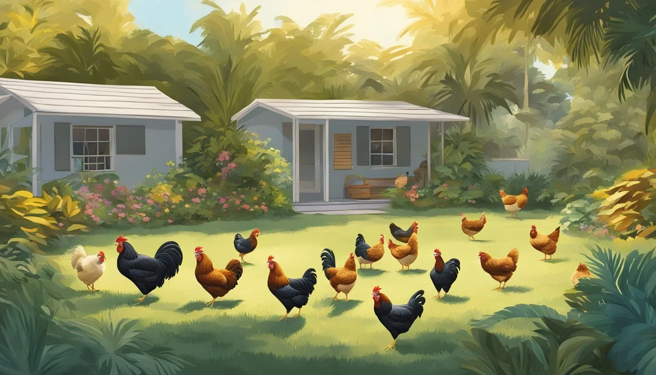Keeping Backyard Chickens in Miami Gardens, FL