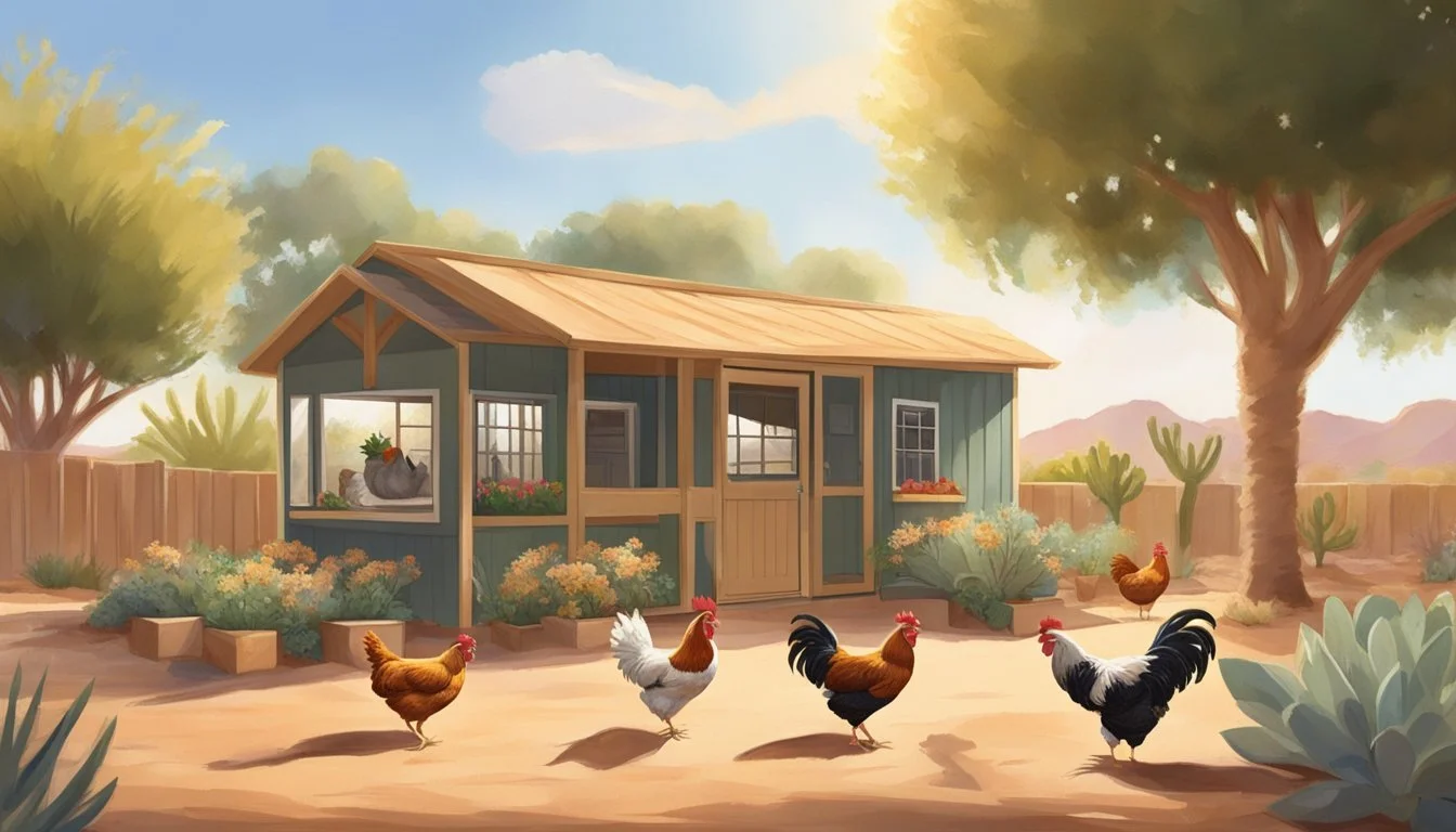 Keeping Backyard Chickens in Goodyear, AZ