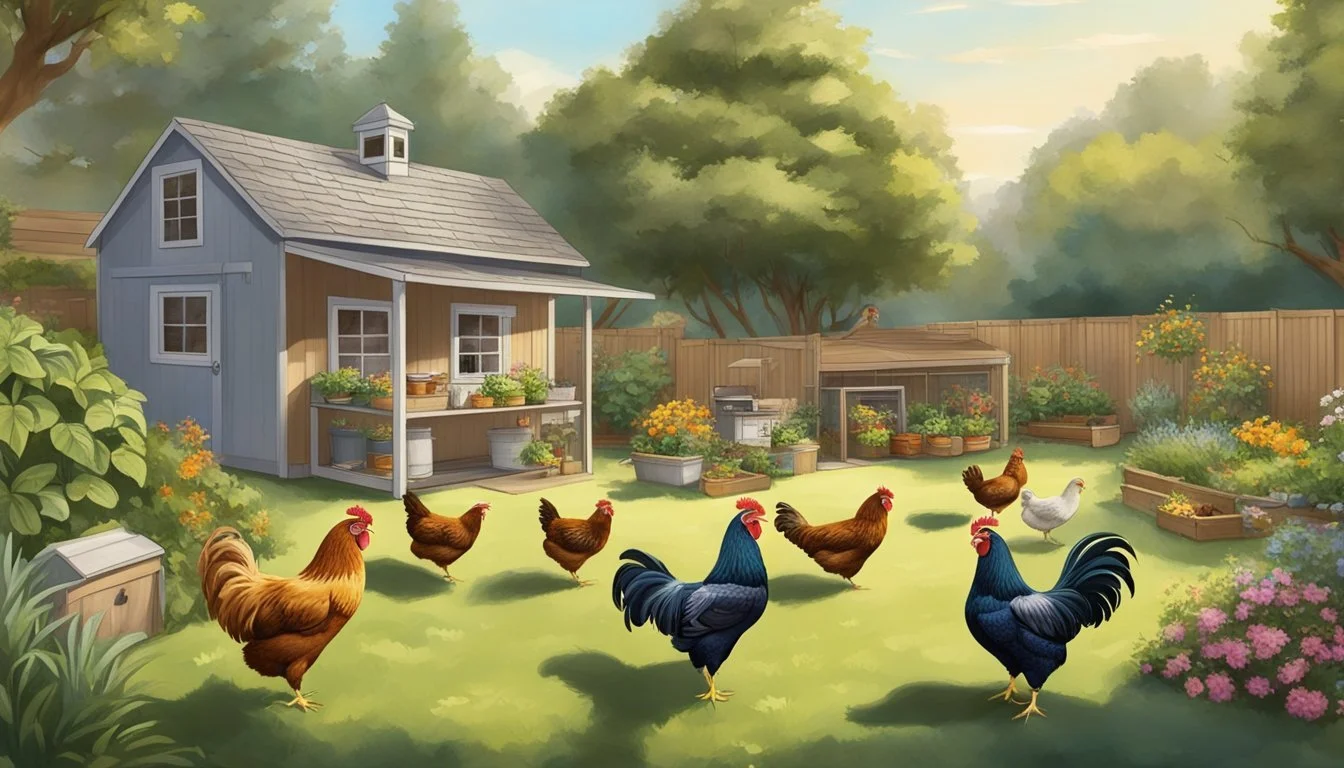 Keeping Backyard Chickens in El Monte, CA