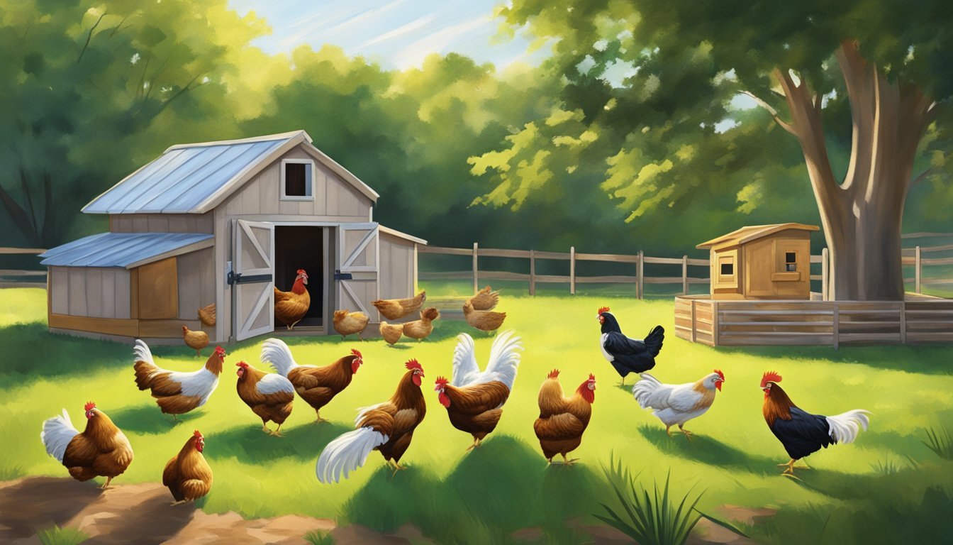 Keeping Backyard Chickens in Conroe, TX