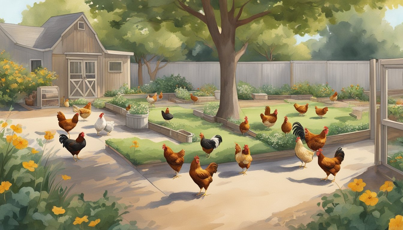 Keeping Backyard Chickens in Modesto, CA
