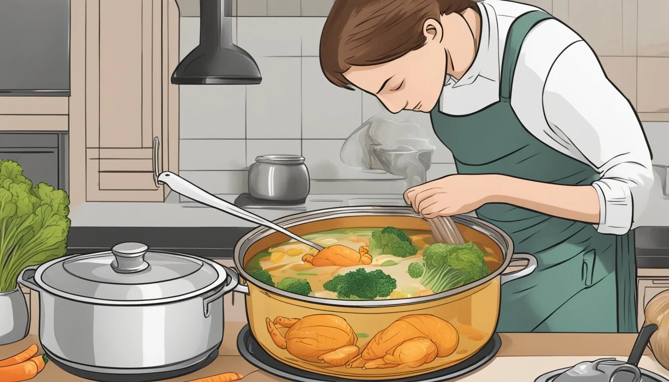 How to Substitute Chicken Broth for Vegetable Broth