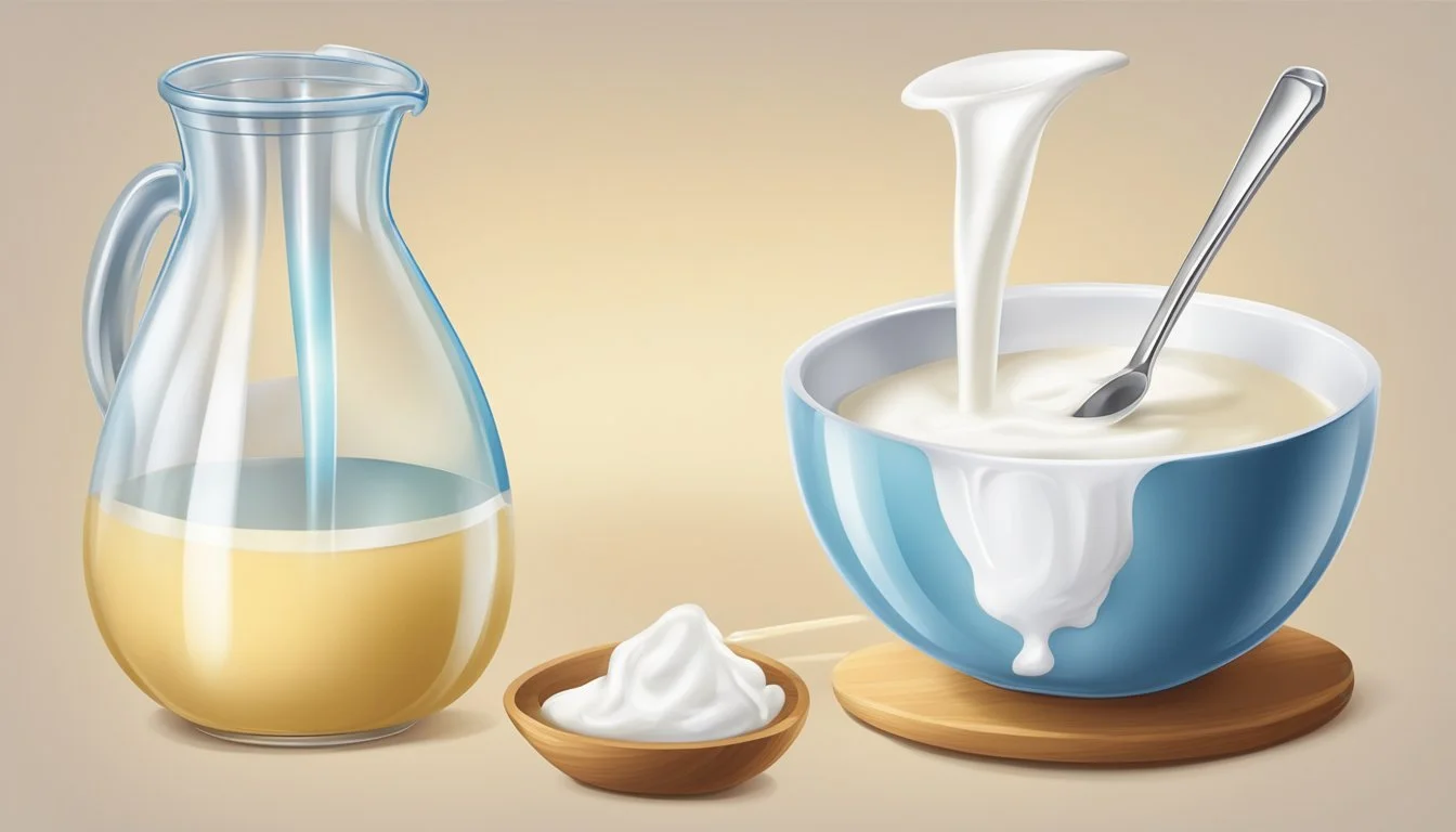 How to Substitute Milk for Buttermilk in Baking