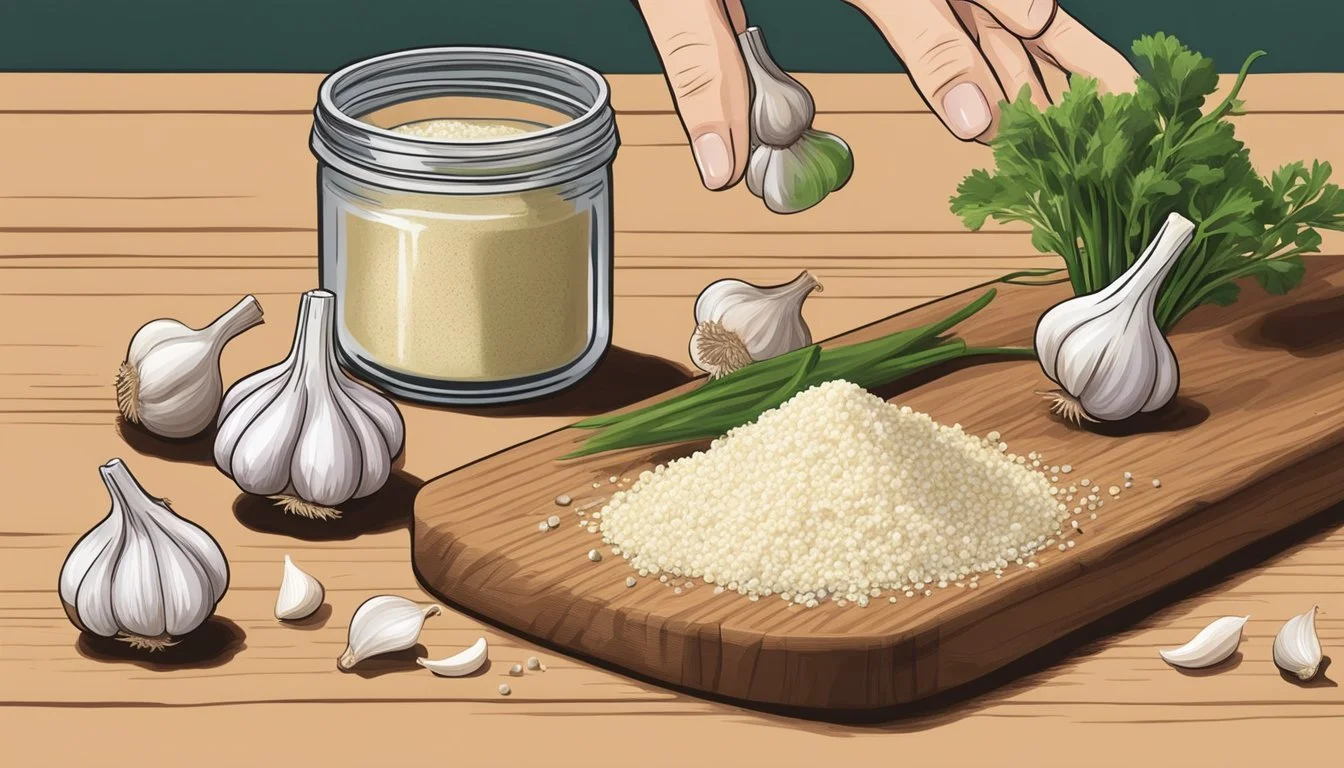 How to Substitute Garlic Powder for Fresh Garlic