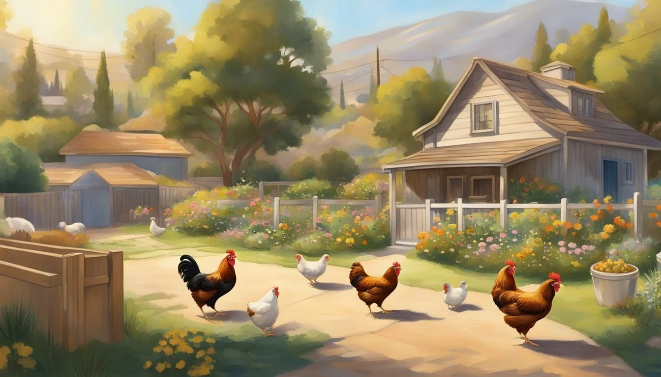 Keeping Backyard Chickens in Santa Clarita, CA