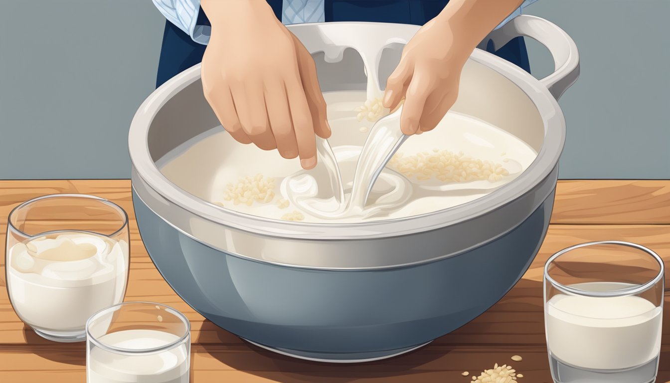 How to Substitute Rice Milk for Cow's Milk