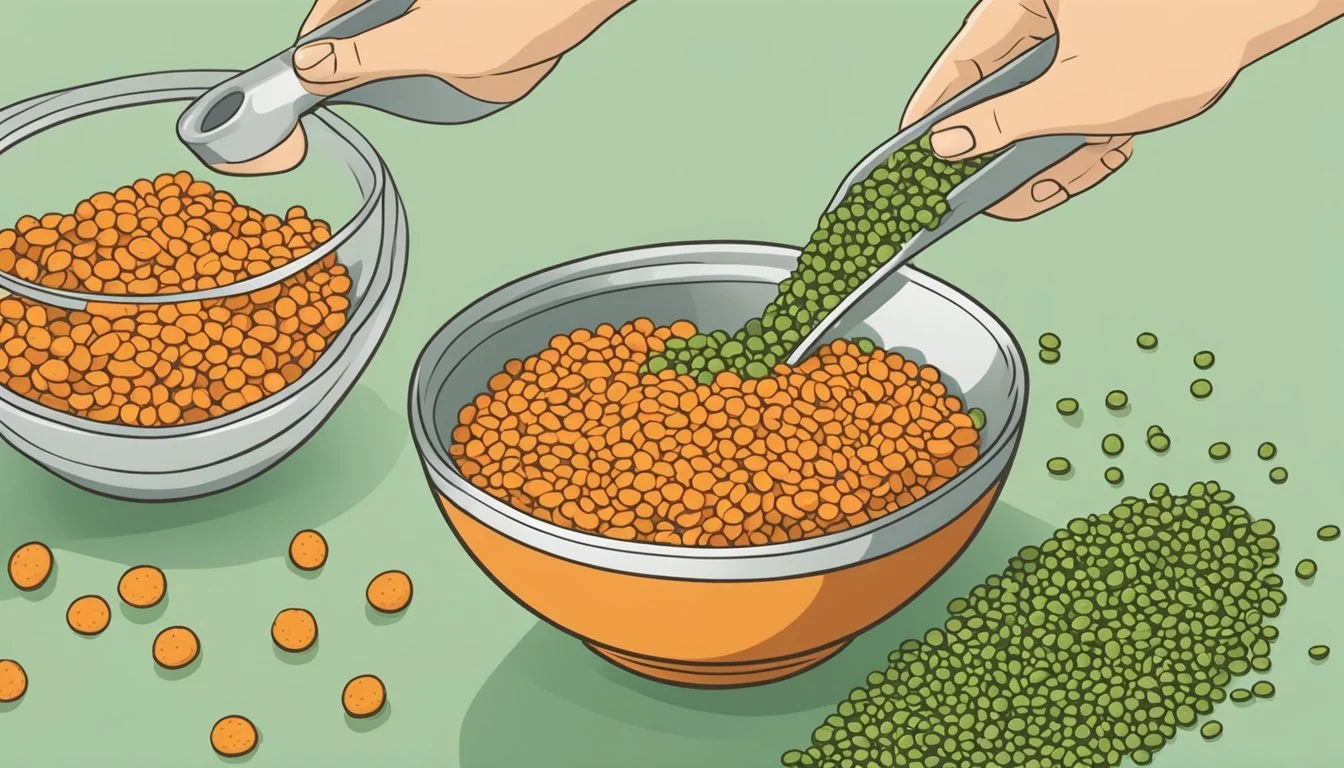 How to Substitute Red Lentils for Green Lentils