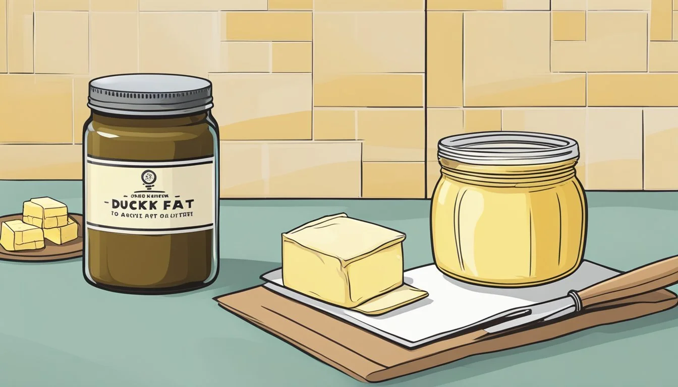How to Substitute Duck Fat for Butter